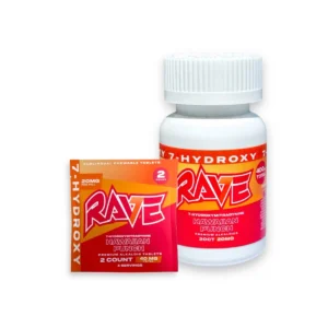 Rave 7-Hydroxy 20mg Chewable Tablets Hawaiian Punch