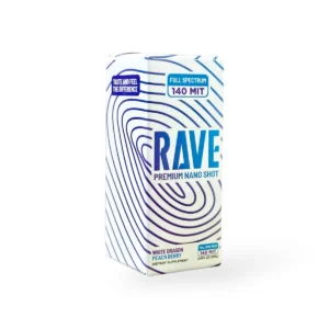 Rave Kratom White Dragon Peach Berry Kratom Extract Shot 15mL