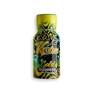 Rave Kratom Gold Goddess Citrus Kratom Extract Shot 15mL